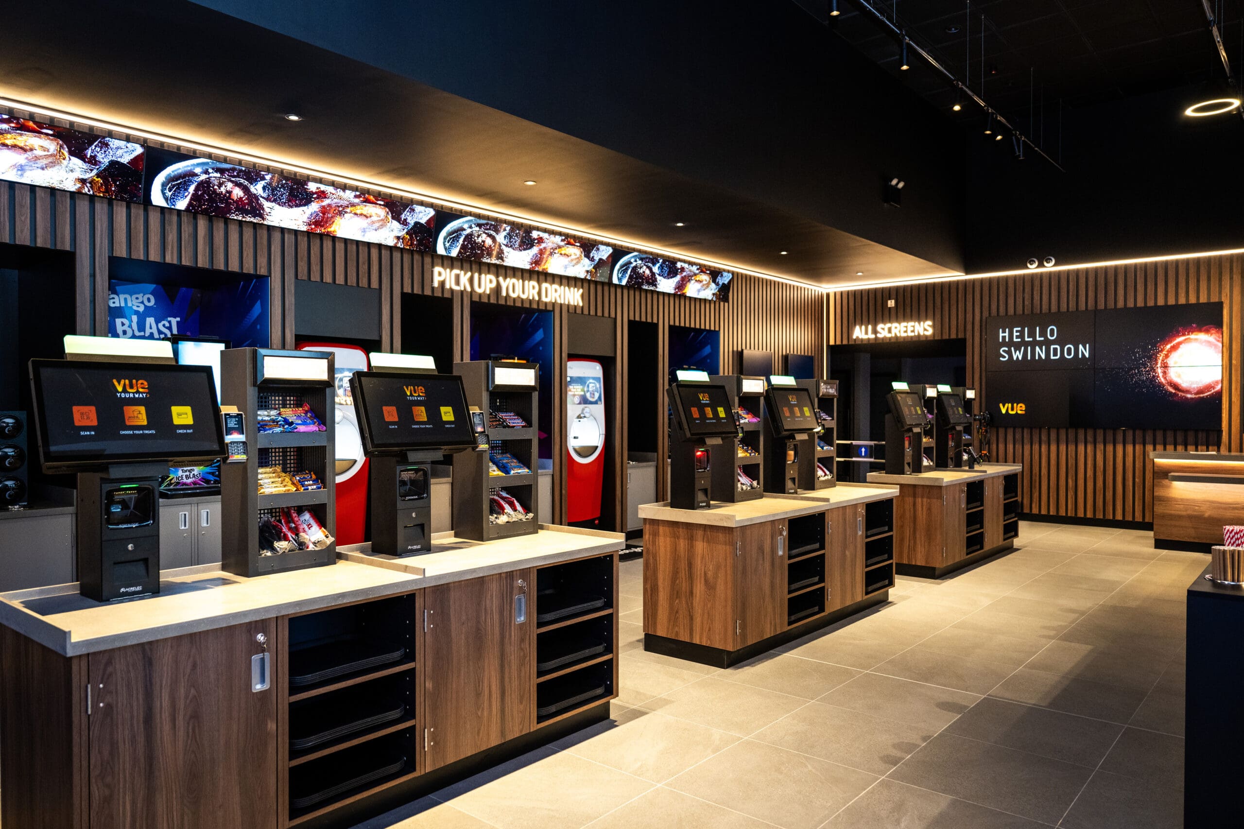 First S22 Self-Service Kiosks Launched at Vue